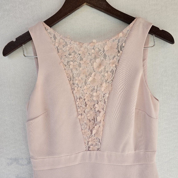 Karl Lagerfeld Lace Plunge Dress - Picture 7 of 15